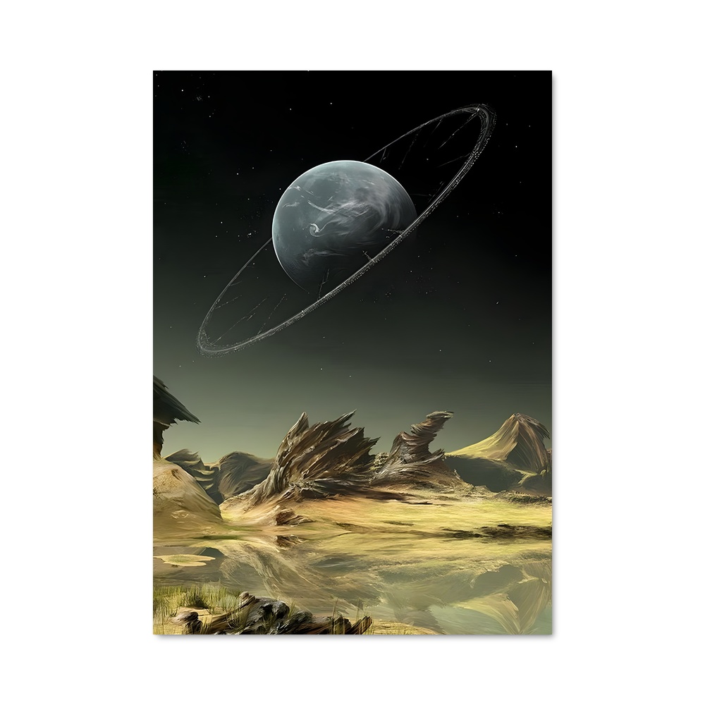 Poster paysages sublimes de mondes